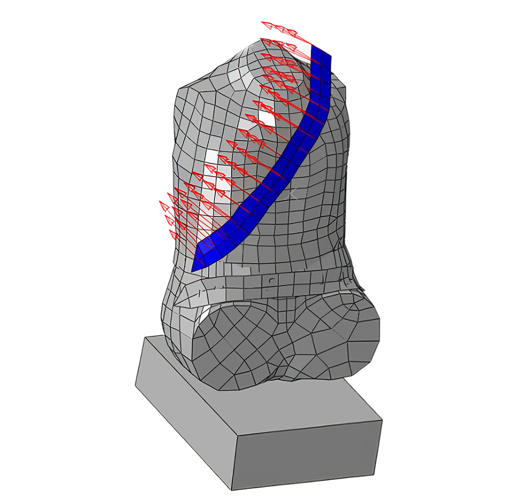 FEA Ağ Modelleme Görseli 2