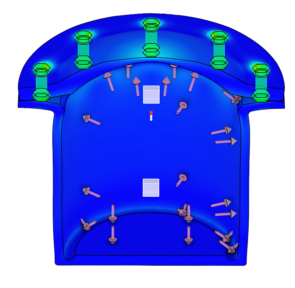 FEA Ağ Modelleme Görseli 2