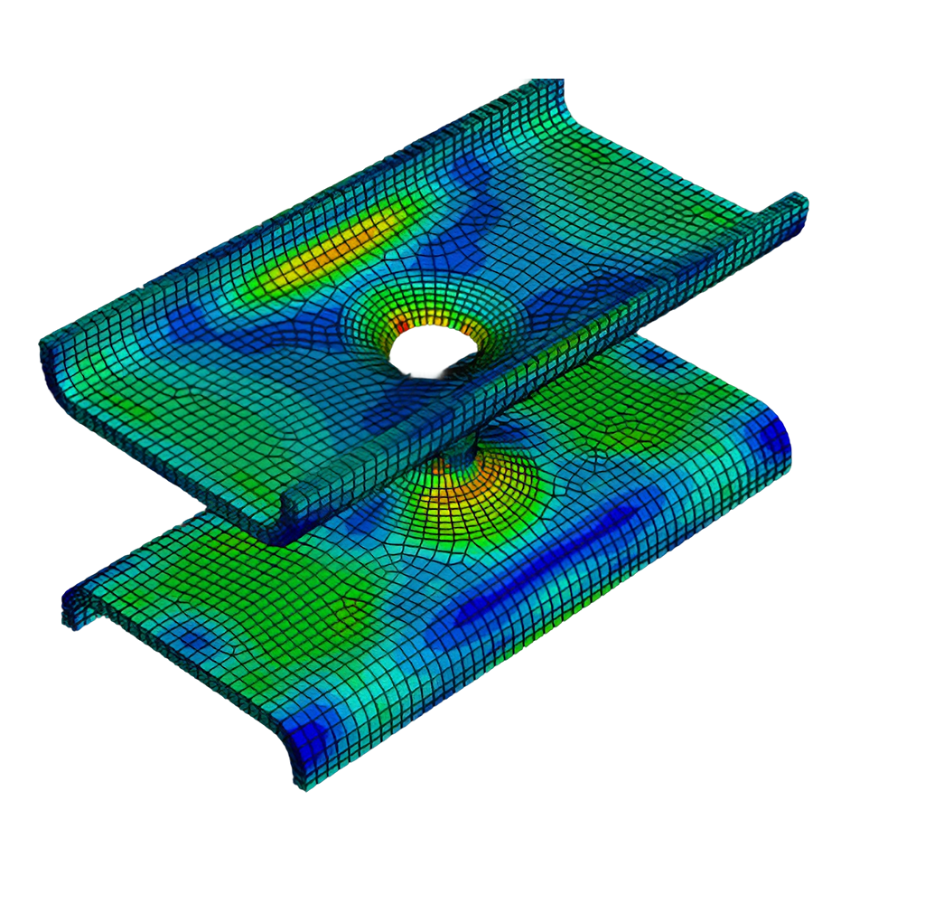 FEA Ağ Modelleme Görseli 6