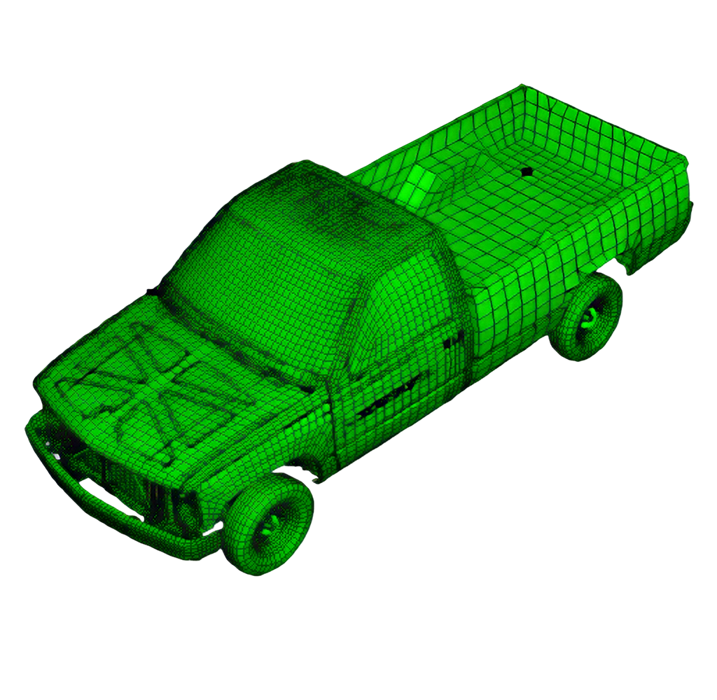 FEA Ağ Modelleme Görseli 5