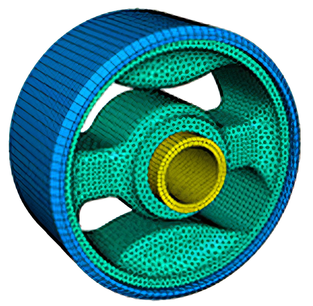 FEA Ağ Modelleme Görseli 1